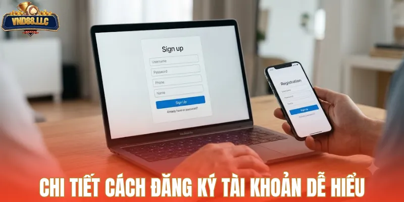 Chi tiết cách đăng ký tài khoản dễ hiểu