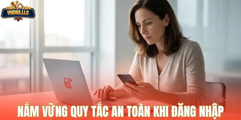 Nắm vững quy tắc an toàn khi đăng nhập tài khoản