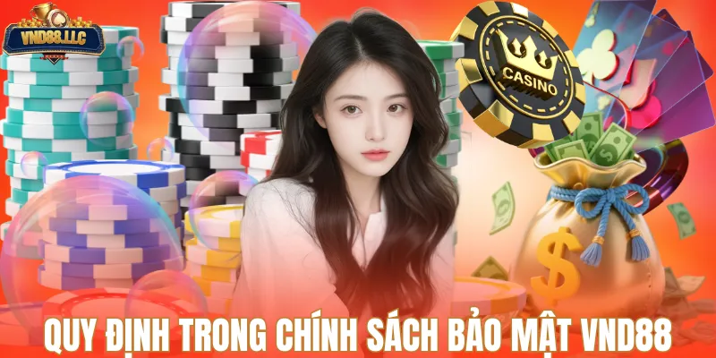 Các quy định quan trọng trong chính sách bảo mật VND88