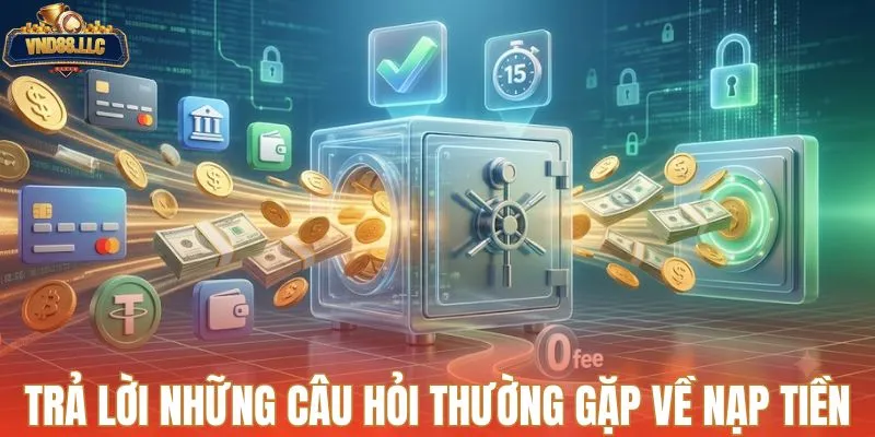 Trả lời những câu hỏi thường gặp về nạp tiền VND88
